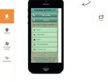 Tablet Screenshot of chicagonotary4u.com